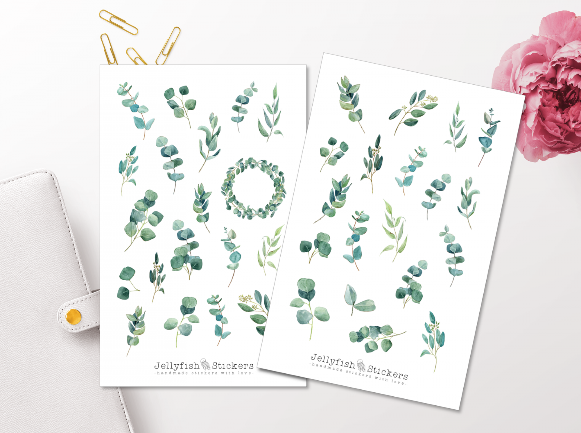Eukalyptus Sticker Set